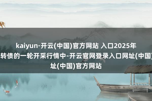kaiyun·开云(中国)官方网站 入口2025年12月以来转债的一轮开采行情中-开云官网登录入口网址(中国)官方网站